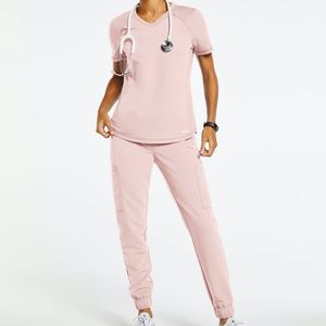 Blush pink Jaanuu Scrubs